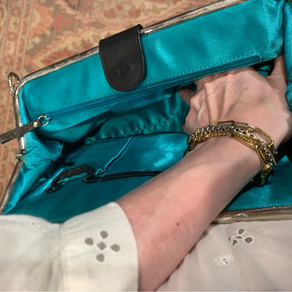 Classic Charles David Leather Structured Bag - image 5